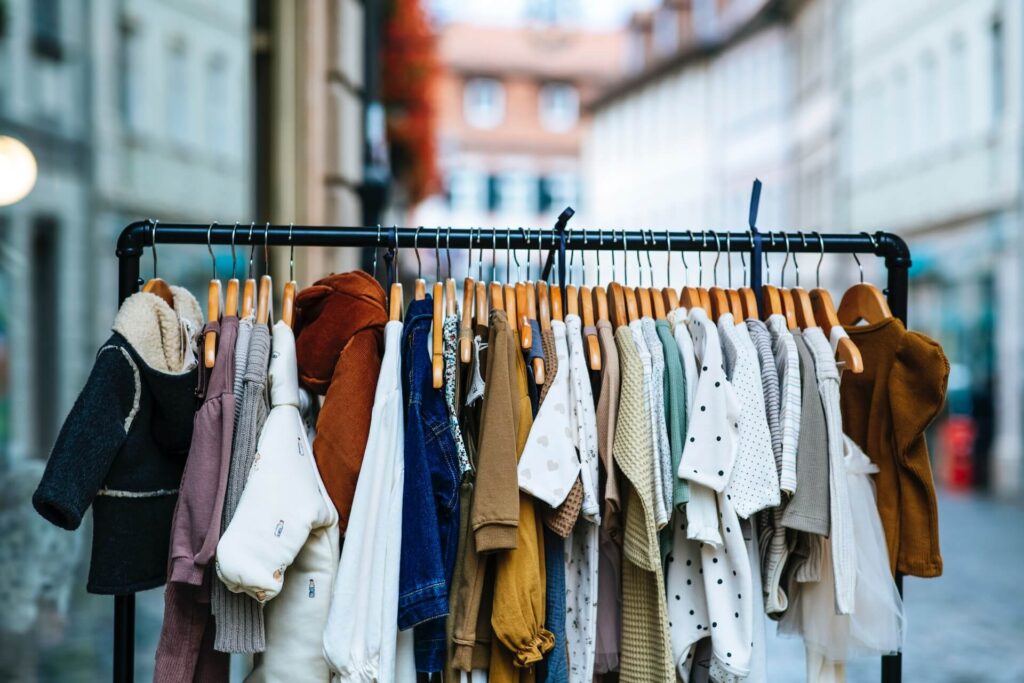 Clothing vendors store for children's boutiques