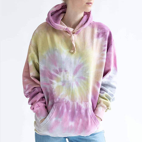 Custom tie dye hoodie