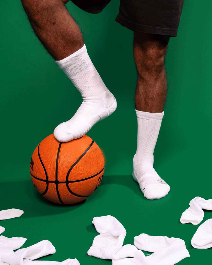 custom basketball socks