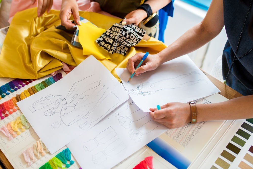 creating clothing samples