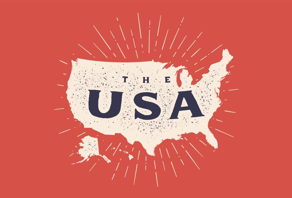the usa t-shirt design