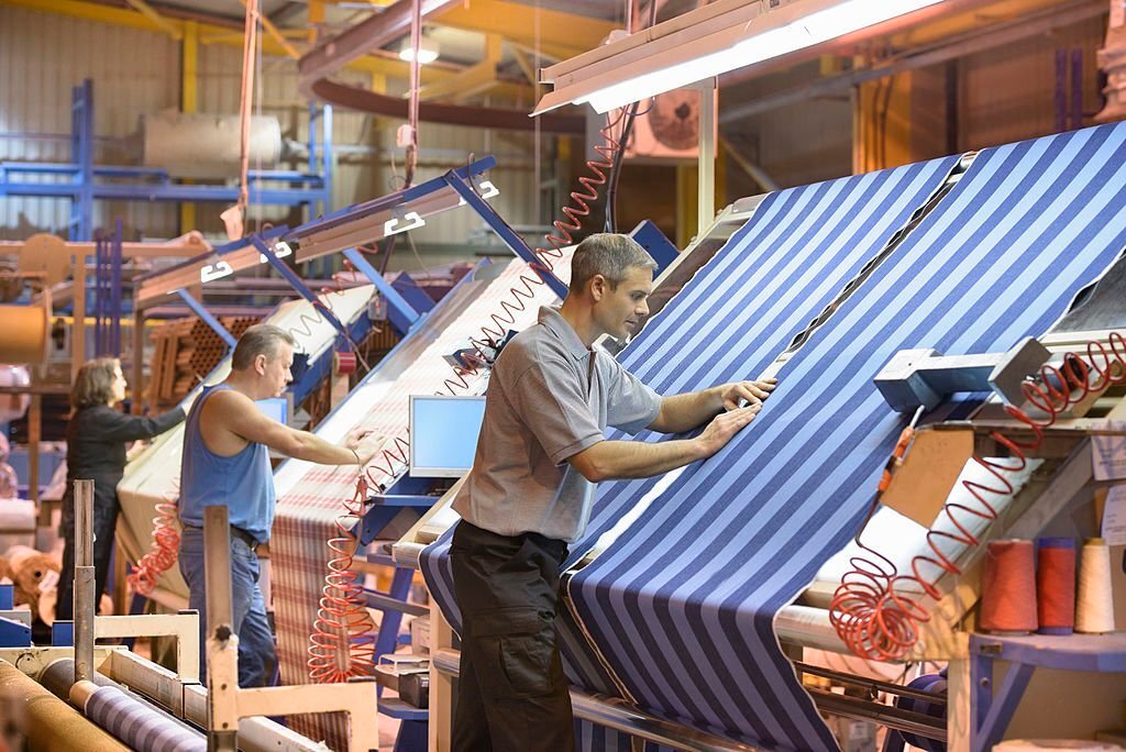 clothing production process