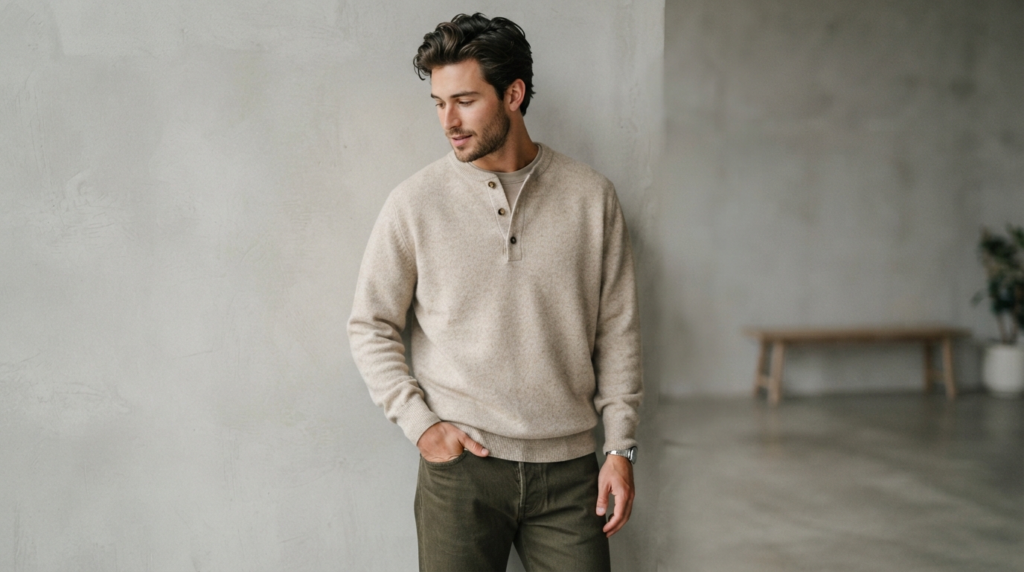 Henley Sweater