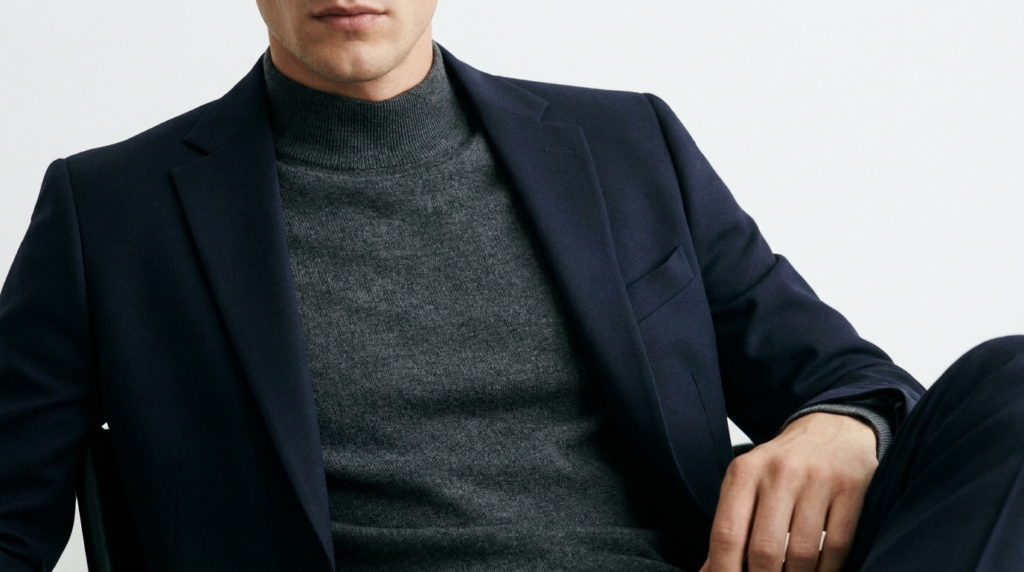 Mock neck