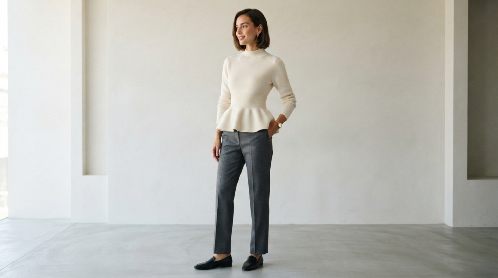 Peplum Sweater