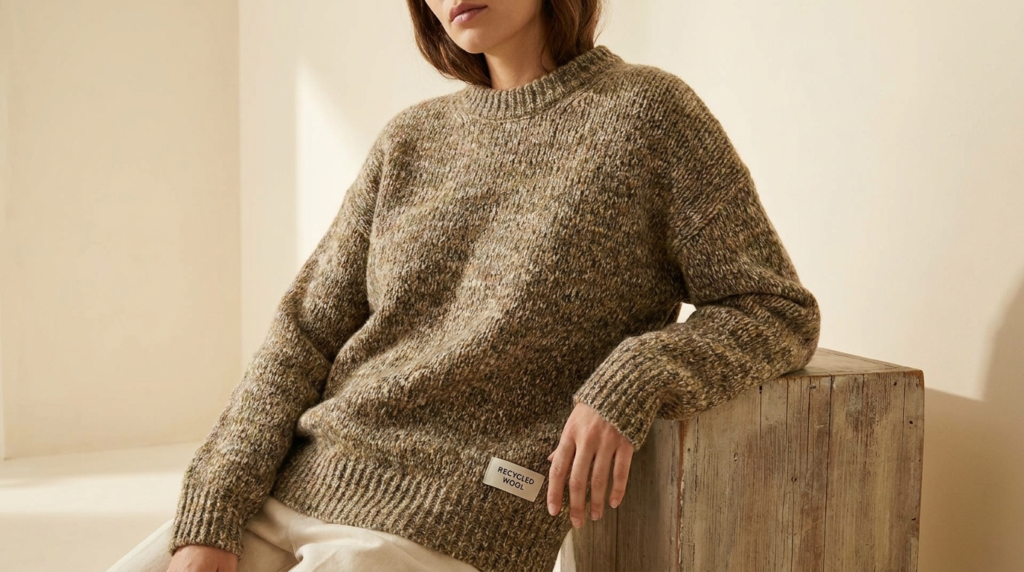 Recycled wool