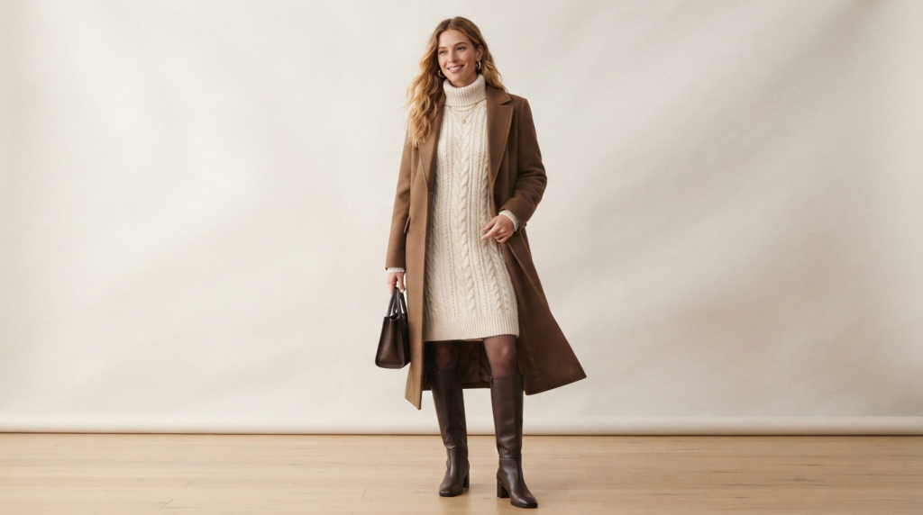 Sweater dress