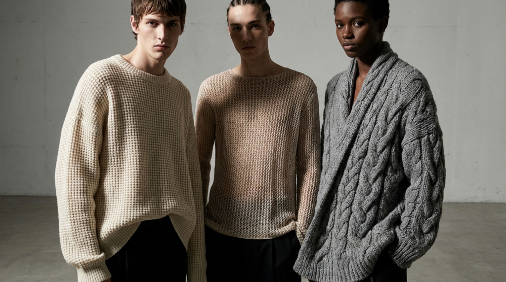Textured Knitwear