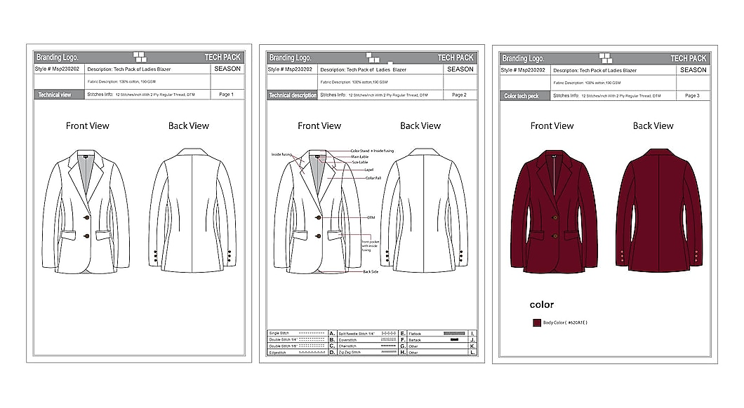 fashion-line-sheet