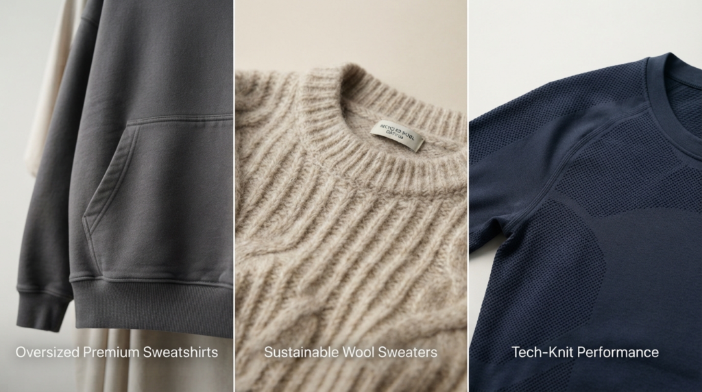 Sweater vs Sweatshirt Trend Updates 2026