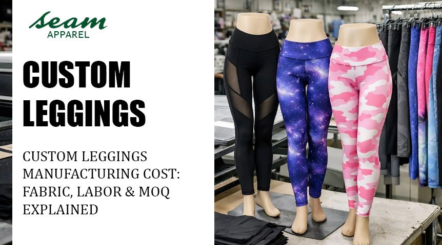 Custom Leggings Manufacturing Cost: Fabric, Labor & MOQ Explained