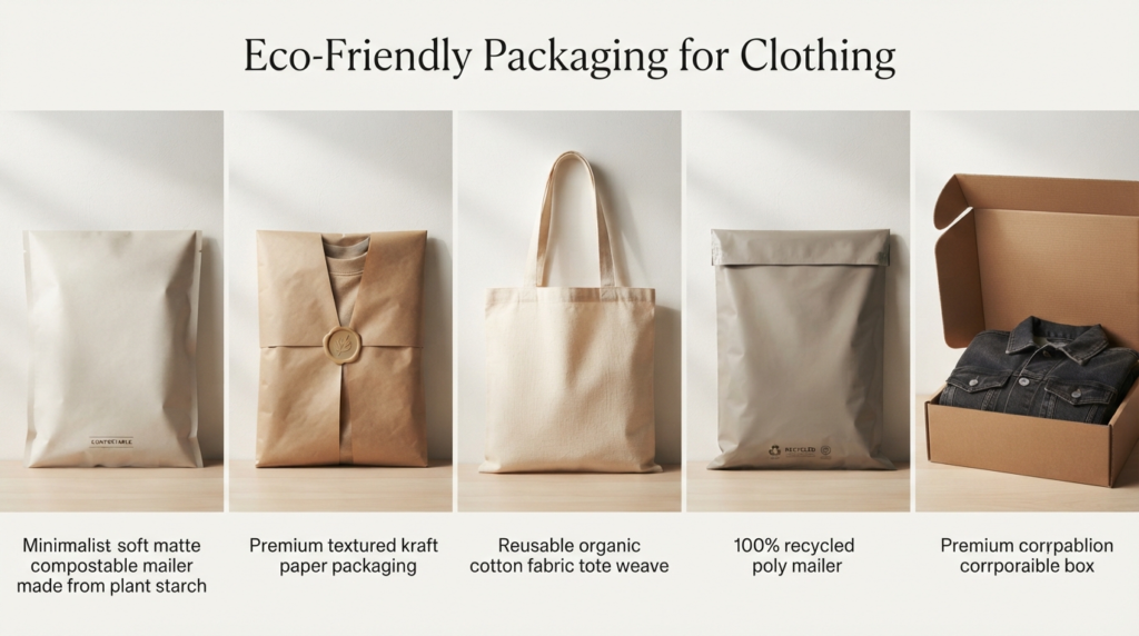 Types of Eco Friendly Packaging for Clothing